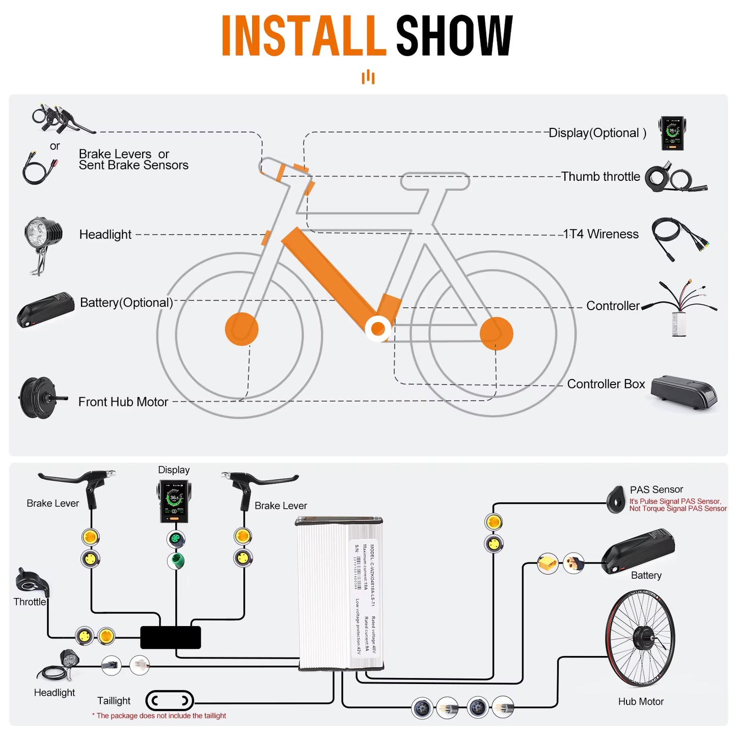 Bafang 48V 500W Conversion Kit