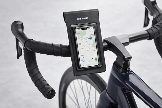 Waterproof Bike Phone Holder – Universal Handlebar Phone Mount for Bikes, E-Bikes & Motorcycles